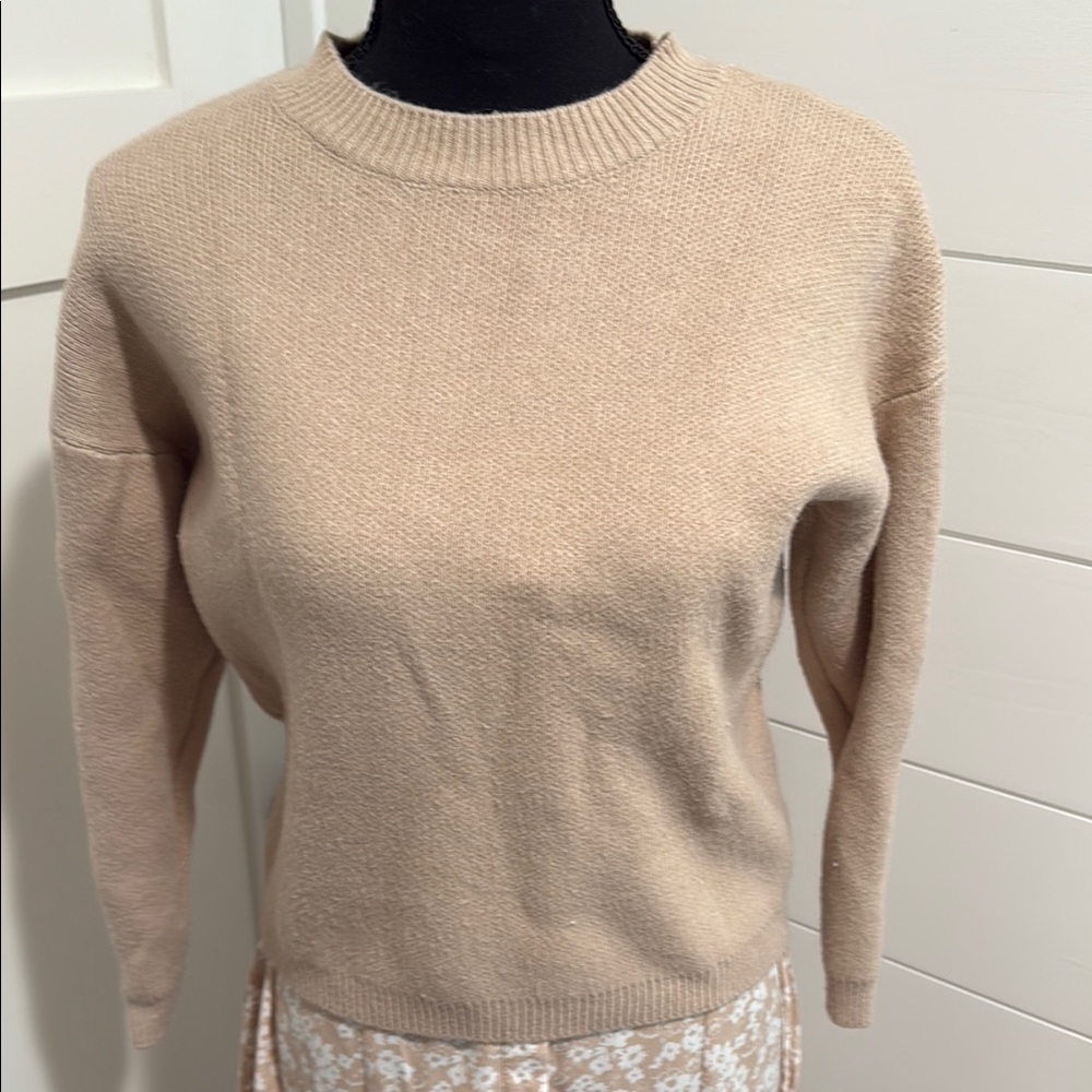 Classic Tan Women's Sweater